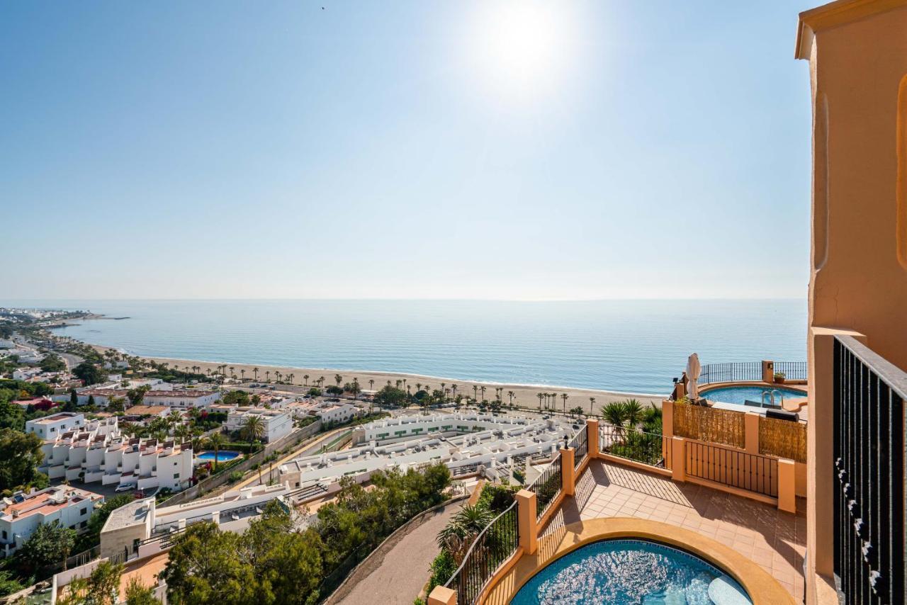 Chalet Con Vistas Al Mar Y Piscina Mojácar Exterior photo