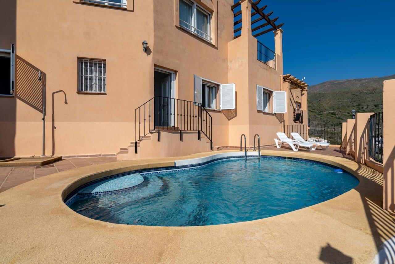 Chalet Con Vistas Al Mar Y Piscina Mojácar Exterior photo