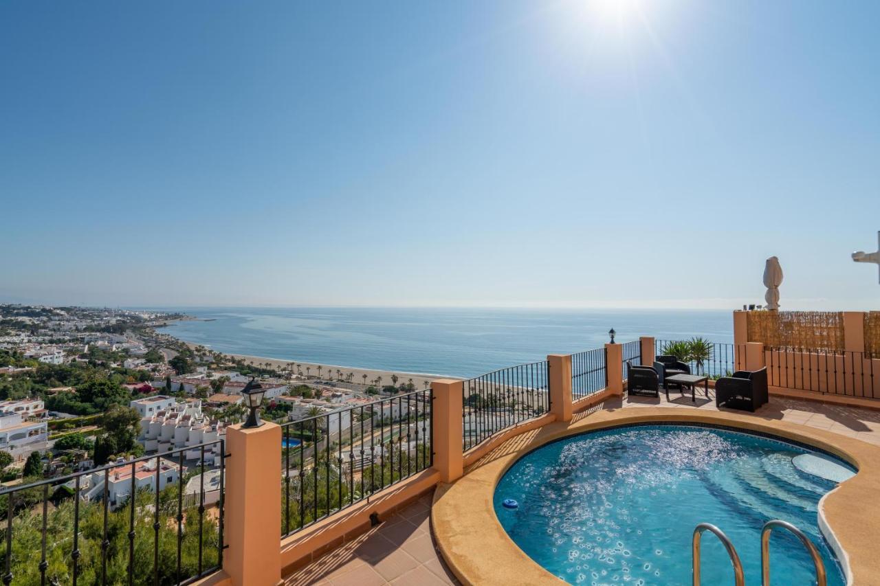 Chalet Con Vistas Al Mar Y Piscina Mojácar Exterior photo